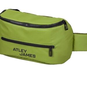 Sling bag, Atley James, Harmon collection, green